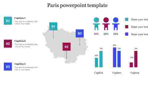 Free paris powerpoint template 
